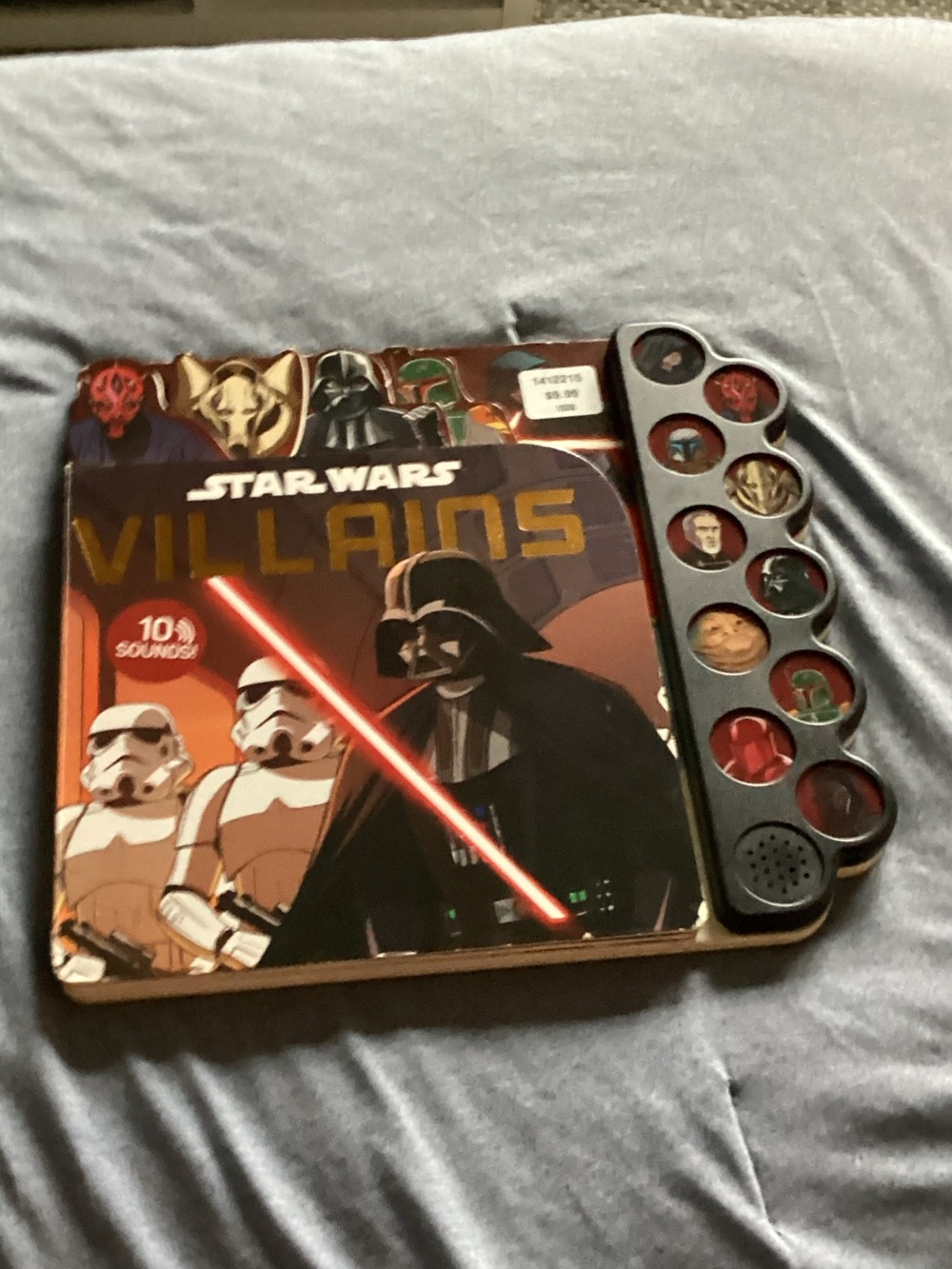 Star Wars Villains Sound Book - Black and Red Accents